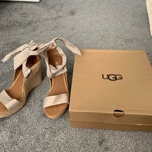 Ugg Jules Platform Wedge Sandals